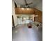 Spacious living room with vaulted ceilings, a ceiling fan, and an open floor plan at 636 Mallards Xing # 2-A, Martinsville, IN 46151