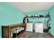 Spacious laundry room with modern appliances, shelving, storage, and organization at 6624 Lakestone Ct, Indianapolis, IN 46237