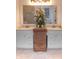 Bathroom with double vanity, mirrors, stylish lighting, and decorative flower arrangement at 665 Featherstone Dr, Westfield, IN 46074