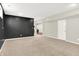 Open basement with ample space and neutral color palette at 7614 Bishops, Zionsville, IN 46077