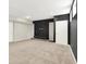 Spacious basement area with modern paint and stylish details at 7614 Bishops, Zionsville, IN 46077