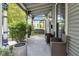 Inviting porch with outdoor seating, perfect for enjoying the neighborhood views at 767 Fletcher Ave, Indianapolis, IN 46203