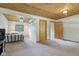 Bonus room featuring wood ceiling, carpet, natural light, and sleeping quarters at 775 Baker Rd, Martinsville, IN 46151