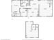 Detailed floor plan featuring a spacious living room, kitchen, primary bedroom, and loft area at 775 Baker Rd, Martinsville, IN 46151