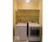 Laundry room with washer and dryer at 8002 Windham Lake Way # 33, Indianapolis, IN 46214
