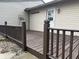 Wooden deck featuring railings, offering a space for outdoor relaxation at 802 Suwanee Ct, Indianapolis, IN 46217