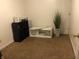 Cozy room featuring neutral carpet and fixtures at 802 Suwanee Ct, Indianapolis, IN 46217