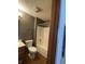 Cozy bathroom with a tub-shower combination and vanity sink at 8234 Crosser Dr, Indianapolis, IN 46237