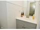 Modern bathroom with stylish vanity provides a clean and refreshing space at 9955 Orange Blossom Trl, Fishers, IN 46038
