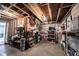 Unfinished basement that offers ample storage opportunities at 10267 Ranford Blvd, Fishers, IN 46040