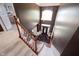 View of the two-story foyer looking from the top of the stairs at 10267 Ranford Blvd, Fishers, IN 46040