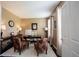 Cozy home office featuring neutral paint, plush rug, and natural light at 10267 Ranford Blvd, Fishers, IN 46040