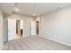 Main bedroom featuring neutral walls, plush carpet, and walk-in closet at 10307 Gateway Dr, Brownsburg, IN 46234