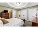 The bedroom offers comfortable sleeping, a dresser, and ample storage for your clothes at 10363 N County Road 950 E, Brownsburg, IN 46112