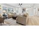 Inviting living room with large windows, modern lighting, and stylish furniture creating a cozy atmosphere at 1303 N 8Th St, Elwood, IN 46036