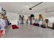 Well-lit garage offering plenty of space for storage, plus two car parking at 1401 Blackthorne N Trl, Plainfield, IN 46168