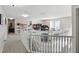Large loft area with fitness equipment and game space at the end of the stairs at 1454 Woodfield Dr, Greenwood, IN 46143