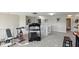 Open loft area features fitness equipment, creating a versatile and functional space at 1454 Woodfield Dr, Greenwood, IN 46143