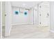 Spacious basement area with white walls, light vinyl floors, and bright lighting at 1505 E 30Th St, Anderson, IN 46016