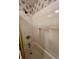 Shower area featuring tiled walls and shower head at 1949 Shenandoah Pl, Indianapolis, IN 46229