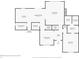 Detailed floor plan showcasing the layout of the first floor, with dimensions at 3996 Brockton Manor N Dr, Greenwood, IN 46143