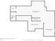 Detailed floor plan showing layout of basement at 3996 Brockton Manor N Dr, Greenwood, IN 46143