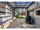 The home features a covered patio with a BBQ grill, perfect for outdoor entertaining and relaxation at 413 E 40Th St, Indianapolis, IN 46205