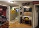 Hallway featuring a dart board and sports memorabilia decor at 4719 Arabian Run, Indianapolis, IN 46228