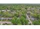 Aerial view of charming neighborhood, showcases mature trees and traditional homes at 4810 Winthrop Ave, Indianapolis, IN 46205