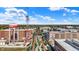 Aerial view featuring Carmel's water tower and buildings on a beautiful and sunny day at 51 Wilson Dr, Carmel, IN 46032