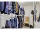 Walk-in closet offers ample storage and organization at 5348 Pelham Way, Indianapolis, IN 46216