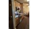 Functional kitchen with stainless steel appliances and granite countertops, ready for meal preparation at 6430 E Stop 11 Rd, Indianapolis, IN 46237