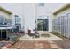 Cozy patio ideal for outdoor entertaining featuring a grill and comfortable seating space at 7045 Gavin Dr, Indianapolis, IN 46217
