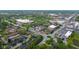 Aerial view of 780 Wilson Terrace near Carmel Middle School with mature trees at 780 Wilson Terrace Ct, Carmel, IN 46032