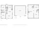 Floorplans depicting the layout of the 1st floor, garage, and basement at 944 N Harbison Ave, Indianapolis, IN 46219