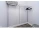 Functional closet space with shelving and hanging racks for efficient storage solutions at 1009 Harrison St, Indianapolis, IN 46202