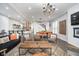 Bright and airy open layout with dining and living areas, showcasing the seamless flow of the house at 1009 Harrison St, Indianapolis, IN 46202