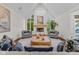 Inviting living room with a fireplace, comfortable seating, and ample natural light, creating a warm atmosphere at 11245 Old Stone Dr, Indianapolis, IN 46236