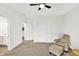 Bedroom featuring a comfortable chair with lots of space and natural light at 12152 Teal Ln, Carmel, IN 46032
