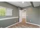 Finished basement bedroom with wood flooring and ample light at 12811 Corydon Dr, Fishers, IN 46037