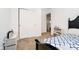 ' bedroom with closet space and a built-in shelving unit at 17951 Paula Walk, Westfield, IN 46074