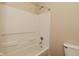 Clean, bright bathroom featuring a shower and tub combination and neutral finishes at 1966 Freedom Ct, Greenfield, IN 46140