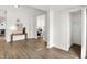 Spacious living room with hardwood floors and open floor plan at 213 S State Ave, Indianapolis, IN 46201