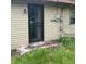 Exterior view of a home featuring an exterior door with security gate at 2621 N Tacoma Ave, Indianapolis, IN 46218