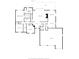 Main floor plan featuring the kitchen, dining room, living room, primary bedroom, and secondary bedrooms at 265 Monticello Dr, Greenwood, IN 46142
