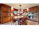 Spacious kitchen with granite countertops, stainless steel appliances, and ample cabinet space at 265 Monticello Dr, Greenwood, IN 46142