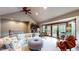 Bright and spacious living room featuring high ceilings, lots of windows, and comfortable seating at 265 Monticello Dr, Greenwood, IN 46142