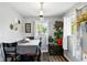 Inviting dining area with a stylish table setting and charming decor at 349 Clark Ave, Beech Grove, IN 46107