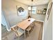 Inviting dining room with a wooden table, six chairs, and stylish decor at 417 S Oakland Ave, Indianapolis, IN 46201