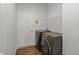 Laundry room featuring side-by-side washer and dryer at 4324 Homestead Dr, Whitestown, IN 46075